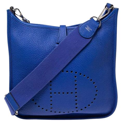 hermes evelyne electric blue|hermes évelyne handbags.